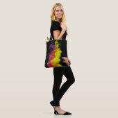 Komplett bedruckte Tragetasche, Medium Tasche (Am Model)