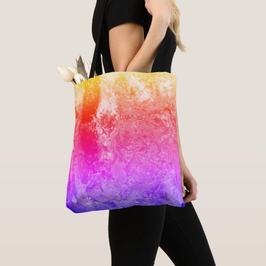 Komplett bedruckte Tragetasche, Medium Tasche (Von Nahem)