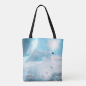 Komplett bedruckte Tragetasche, Medium Tasche (Rückseite)
