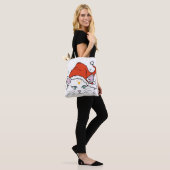 Komplett bedruckte Tragetasche, Medium Tasche (Am Model)