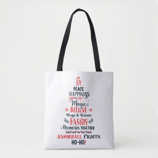 Komplett bedruckte Tragetasche, Medium Tasche (Vorderseite)