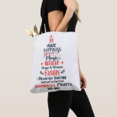 Komplett bedruckte Tragetasche, Medium Tasche (Von Nahem)