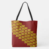 Komplett bedruckte Tragetasche, Medium Tasche (Rückseite)