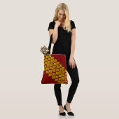 Komplett bedruckte Tragetasche, Medium Tasche (Am Model)