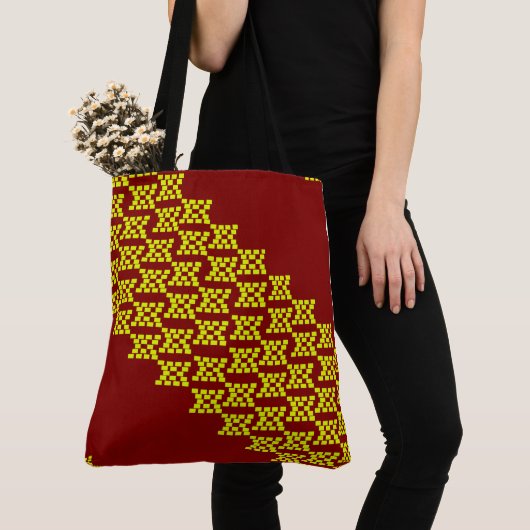 Komplett bedruckte Tragetasche, Medium Tasche (Von Nahem)