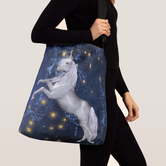 Komplett bedruckte Tragetasche mit langen Trägern, Tragetaschen Mit Langen Trägern (Von Nahem)