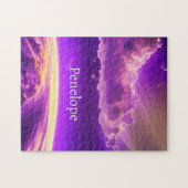 Komplett Fantasy Lila und Violet Fun Universe Puzzle (Horizontal)