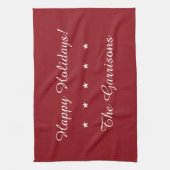 Komplett individualisierbares Handtuch Holidays (Vertikal)