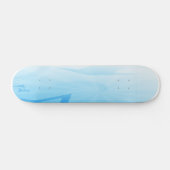 Komplettes Skateboard des blauen Eises (Horizontal)