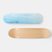 Komplettes Skateboard des blauen Eises (Horizontal)