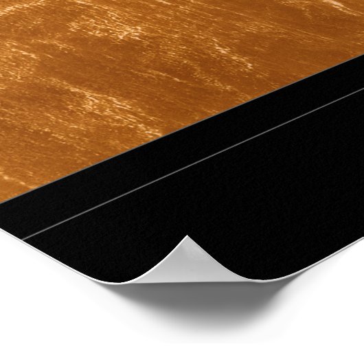 Komplettes Sonnensystem - Reise durch unser kosmis Poster (Ecke)