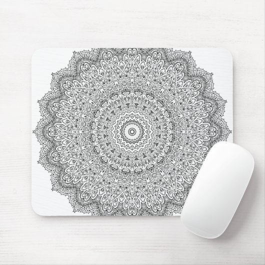 Komplex Mandala Muster Mousepad (Mit Mouse)