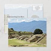 Komplex Monte Alban Postkarte (Vorne/Hinten)