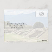 Komplex Monte Alban Postkarte (Rückseite)