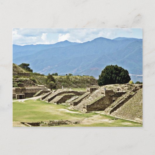Komplex Monte Alban Postkarte (Vorderseite)