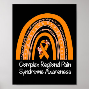 Komplex Regional Pain Syndrome Awareness Crps Oran Poster