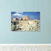 Komplex von Djoser einschließlich der Schrittpyram Leinwanddruck (Insitu (Holzboden))
