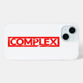 Komplexe Briefmarke Case-Mate iPhone Hülle (Rückseite (Horizontal))