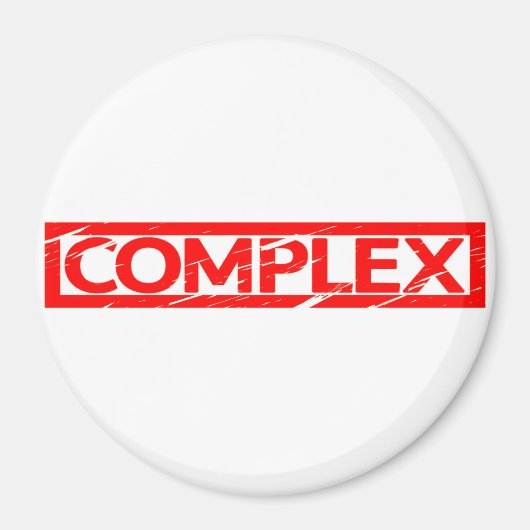 Komplexe Briefmarke Magnet (Vorne)