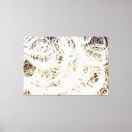 Komplexe Circular Multi - Canvas Print Leinwanddruck (Vorderseite)