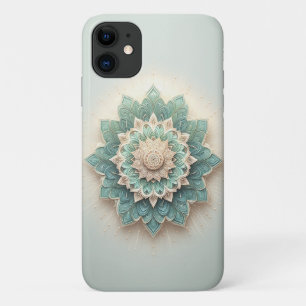 Komplexe geschichtete geometrische Blüte - Moderne Case-Mate iPhone Hülle