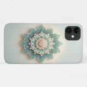 Komplexe geschichtete geometrische Blüte - Moderne Case-Mate iPhone Hülle (Rückseite (Horizontal))