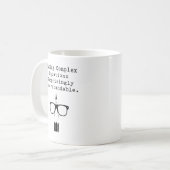 Komplexe Gleichungen verständlich machen Kaffeetasse (Vorderseite Links)