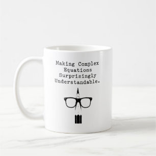 Komplexe Gleichungen verständlich machen Kaffeetasse