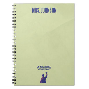 Komplexe Ideen wunderbar einfach verständlich mach Notizblock