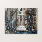 Komplexe industrielle Verdrahtung - Herausforderun Puzzle (Horizontal)