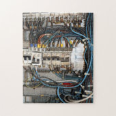 Komplexe industrielle Verdrahtung - Herausforderun Puzzle (Vertikal)