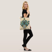Komplexe Libellen-Kunst Tasche (Am Model)