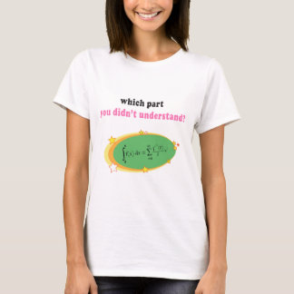 Komplexe Mathe-Gleichung T-Shirt