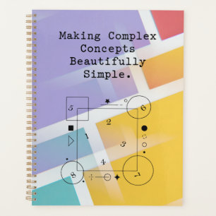 Komplexe Mathematik vereinfachen Schöne Konzepte Planer