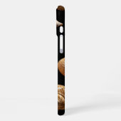Komplexe Meeresmuscheln iPhone Hülle (Linke Seite)