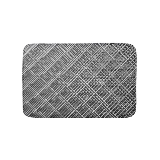 Komplexe Metallstruktur Badematte (Vorderseite)