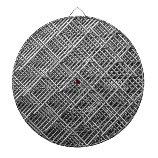 Komplexe Metallstruktur Dartscheibe (vorne)