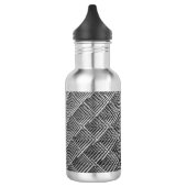 Komplexe Metallstruktur Edelstahlflasche (Links)