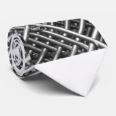 Komplexe Metallstruktur Krawatte (Gerollt)