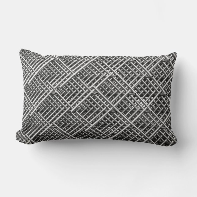 Komplexe Metallstruktur Lendenkissen (Vorderseite)