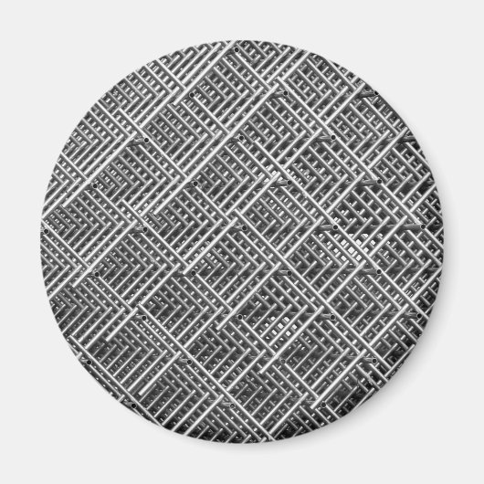 Komplexe Metallstruktur Magnet (Vorne)