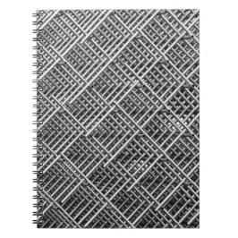 Komplexe Metallstruktur Notizblock