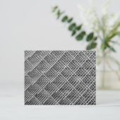 Komplexe Metallstruktur Postkarte (Stehend Vorderseite)