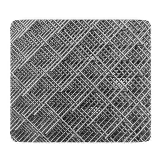 Komplexe Metallstruktur Schneidebrett (Vorderseite)