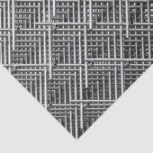 Komplexe Metallstruktur Seidenpapier (Ausschnitt)