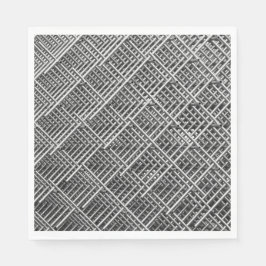 Komplexe Metallstruktur Serviette