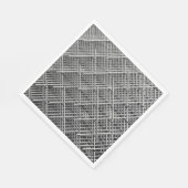 Komplexe Metallstruktur Serviette (Ecke)