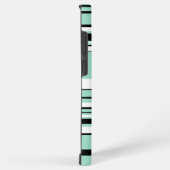 Komplexe Streifen - grün (Minze) Samsung Galaxy Hülle (Rechte Seite)