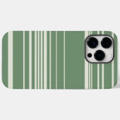 Komplexe Streifen in Grün Case-Mate iPhone Hülle (Rückseite (Horizontal))