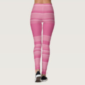 Komplexe Streifen in Rosa Leggings (Rückseite)